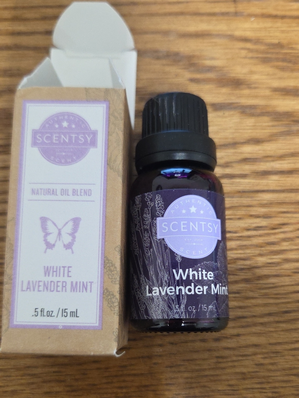 Scentsy White Lavender Mint Essential Oil